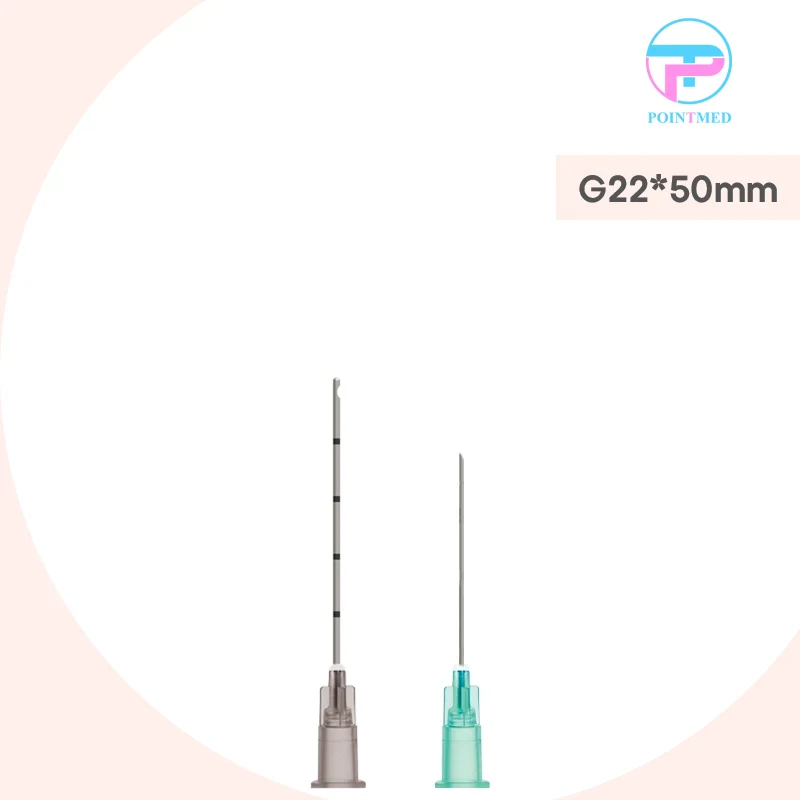 میکروکانولا تزریق مشکی گیج 22 طول 50 میلی متر